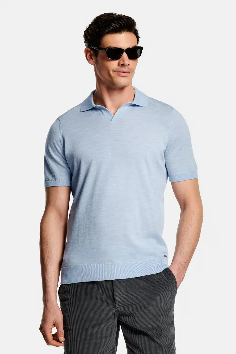 The Buttonless Polo
