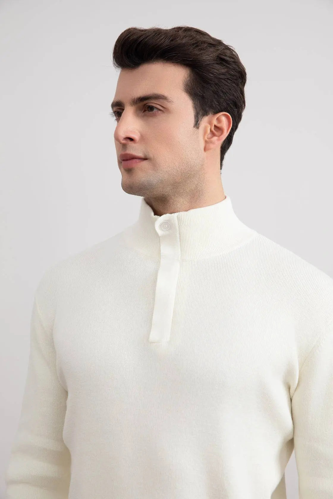 Panama Half-Zip Mock Neck Sweater - Tour&Tate