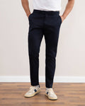 Navy Stretch Straight-Fit Chino - Tour&Tate
