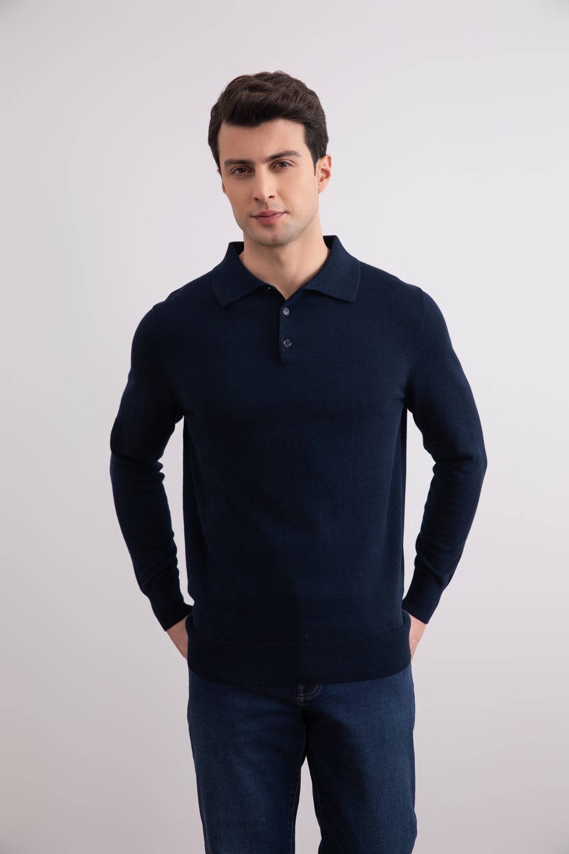 Blue Classic Polo Shirt - Tour&Tate