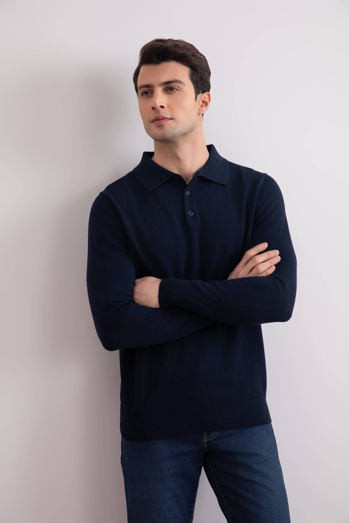 Blue Classic Polo Shirt - Tour&Tate