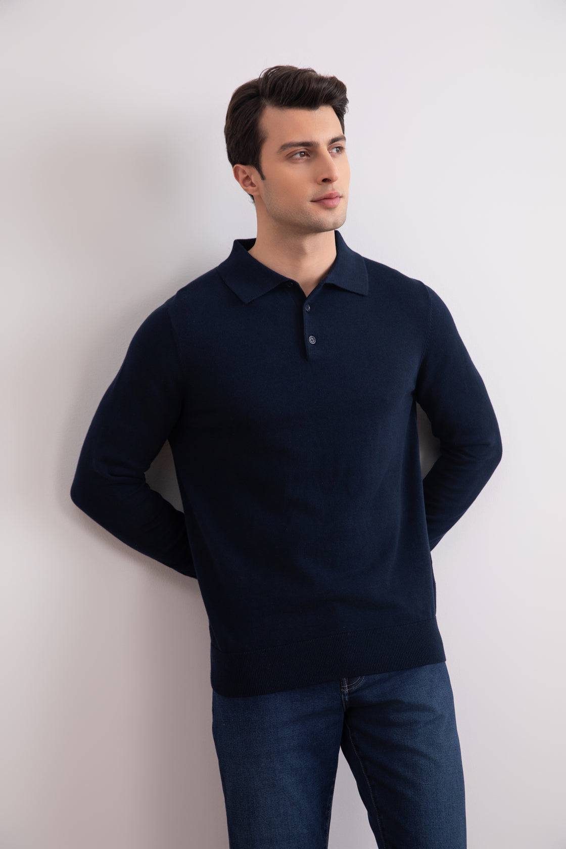 Blue Classic Polo Shirt - Tour&Tate