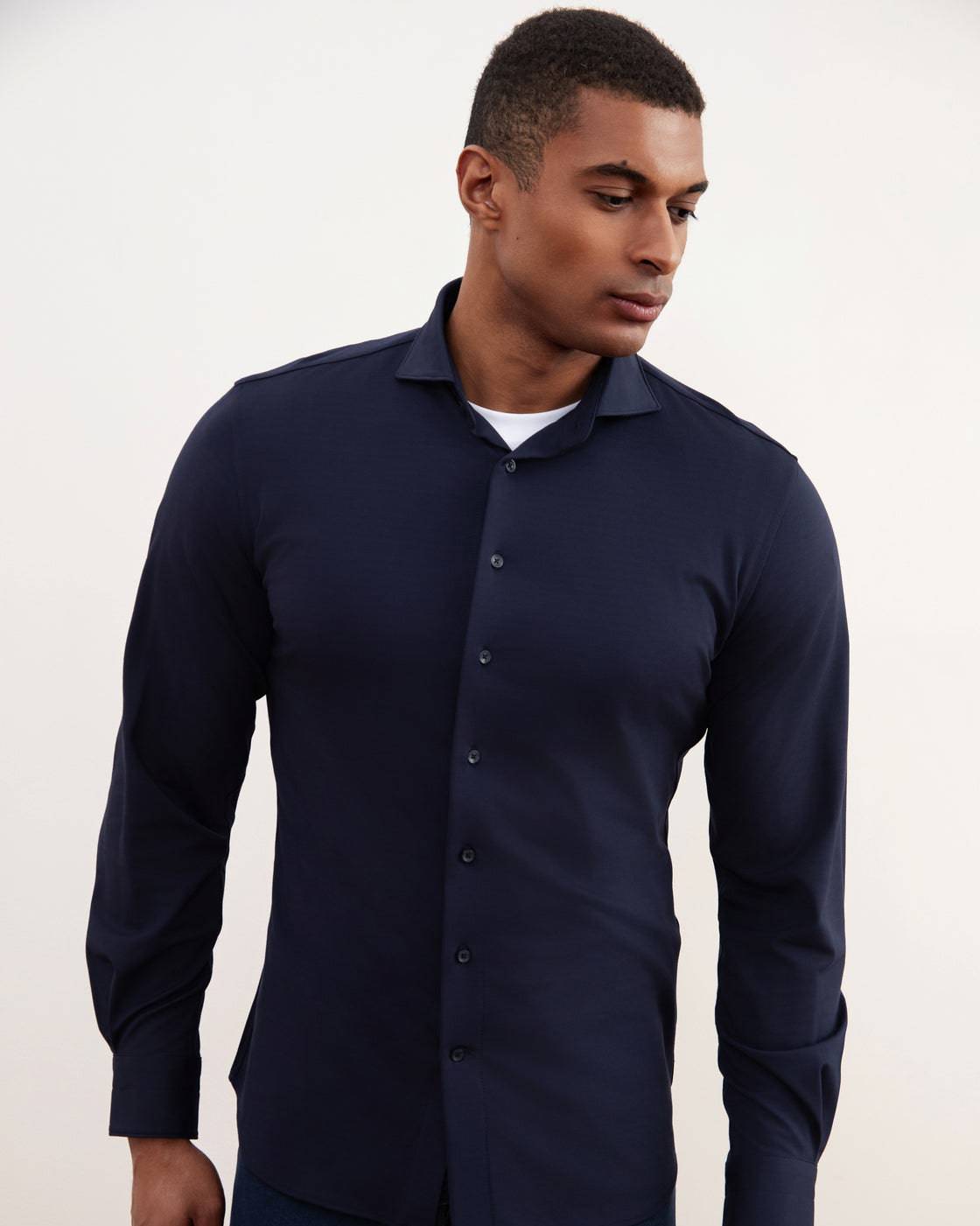 Navy Comfort Shirt - Tour&Tate