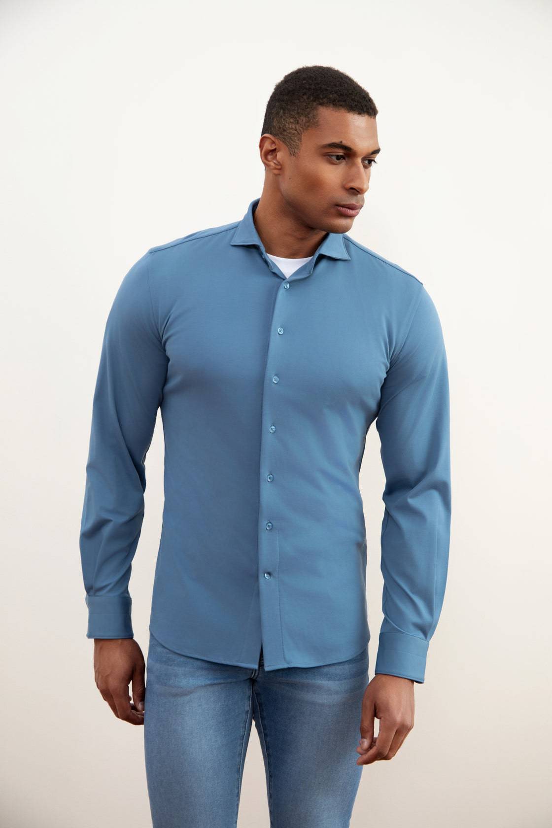 Turquoise Comfort Shirt - Tour&Tate