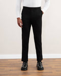 Black Straight-Fit Winter Pants - Tour&Tate