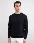 Black Crewneck Sweater - Tour&Tate