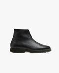 Calf Leather Zipper Boots