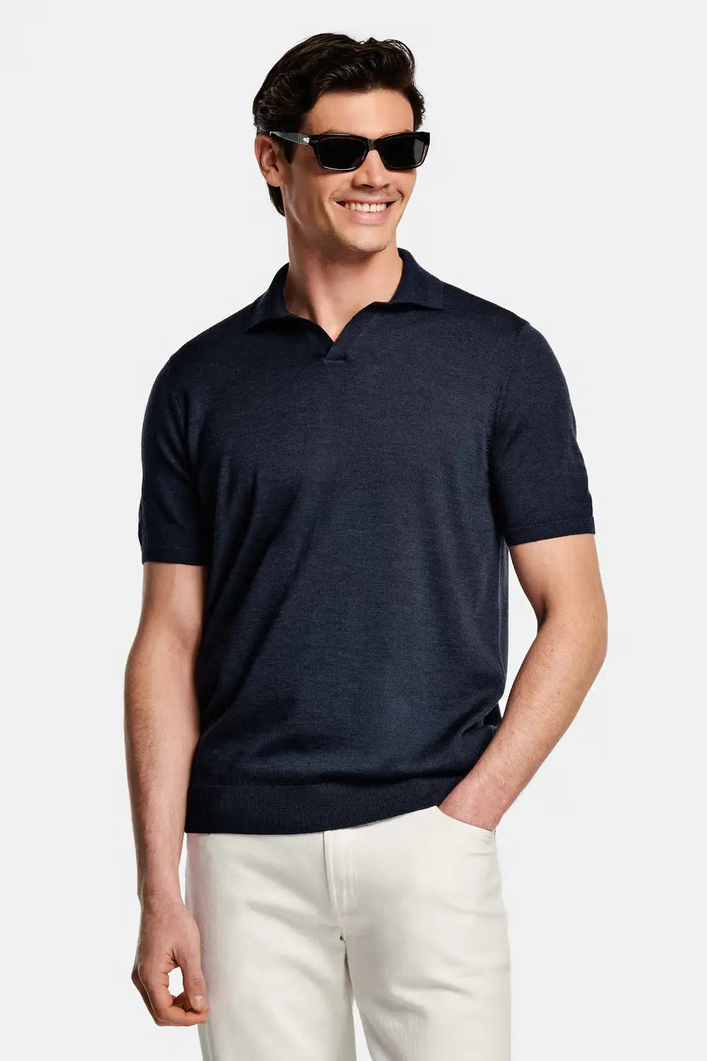 The Buttonless Polo