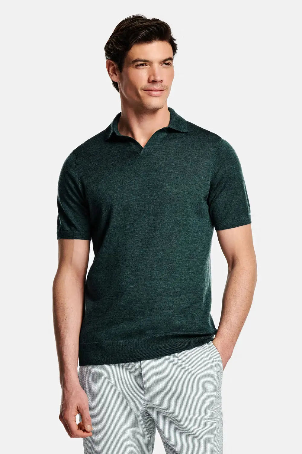 The Buttonless Polo