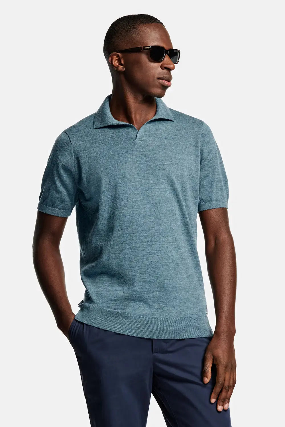 The Buttonless Polo
