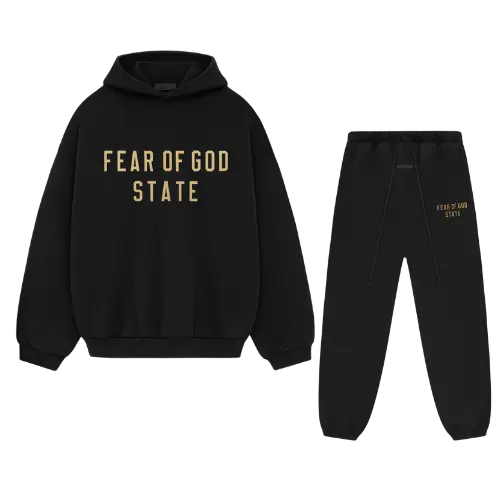 Essentials FW24 Black Yellow State Full set