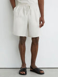 Linen Drawstring Shorts