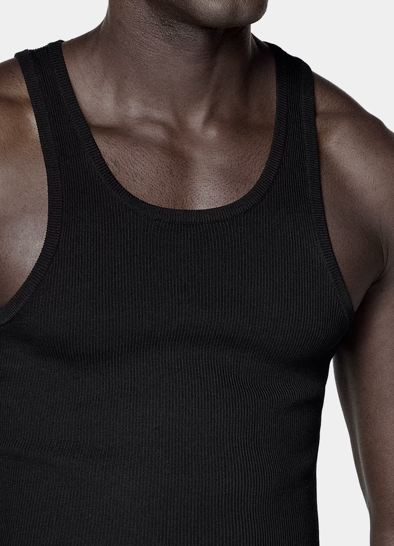 100% Cotton Ribbed Tank Top