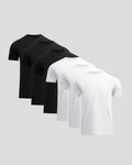 6-Pack Cotton Crew Neck Tees