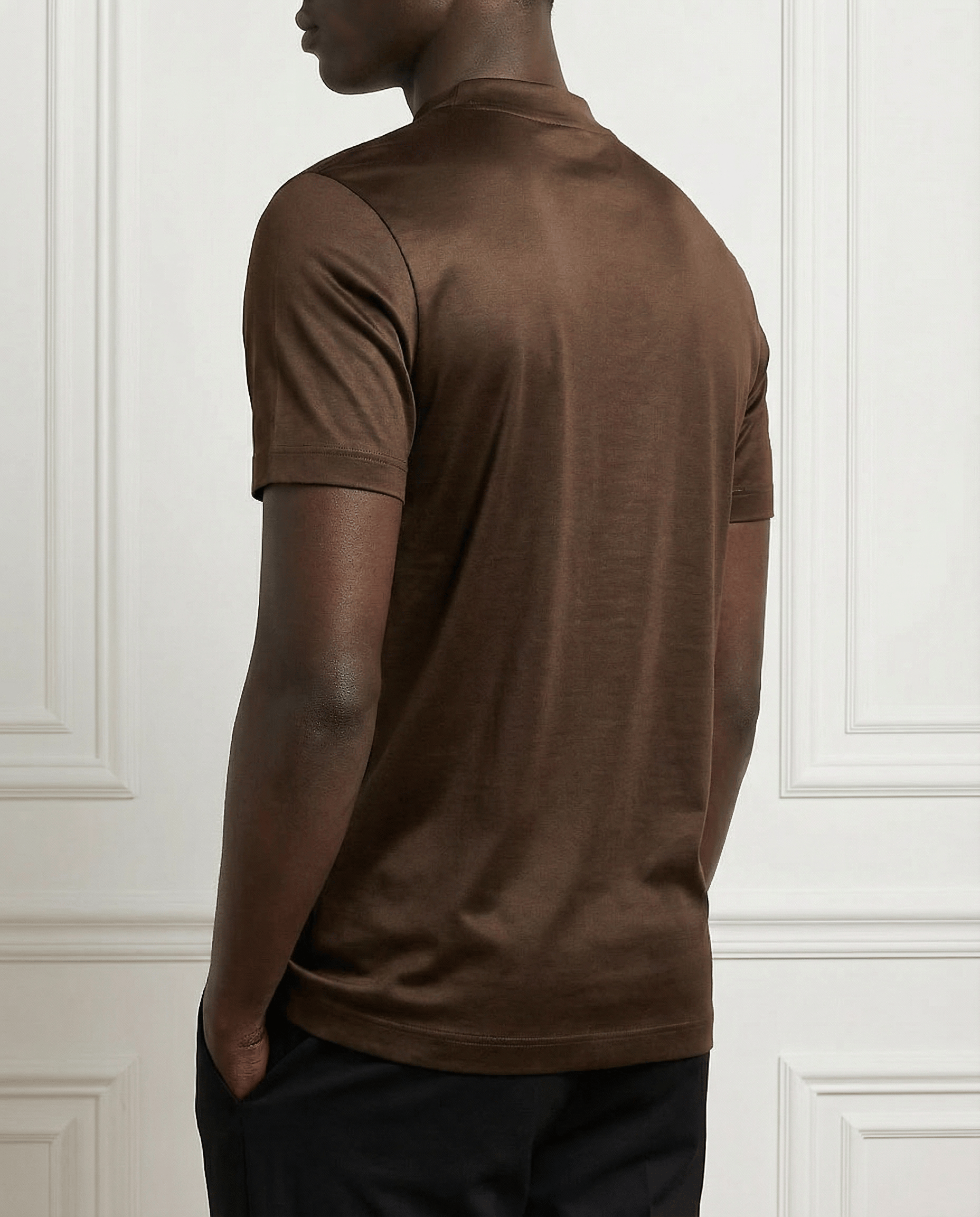 Camisetas de algodón mercerizado