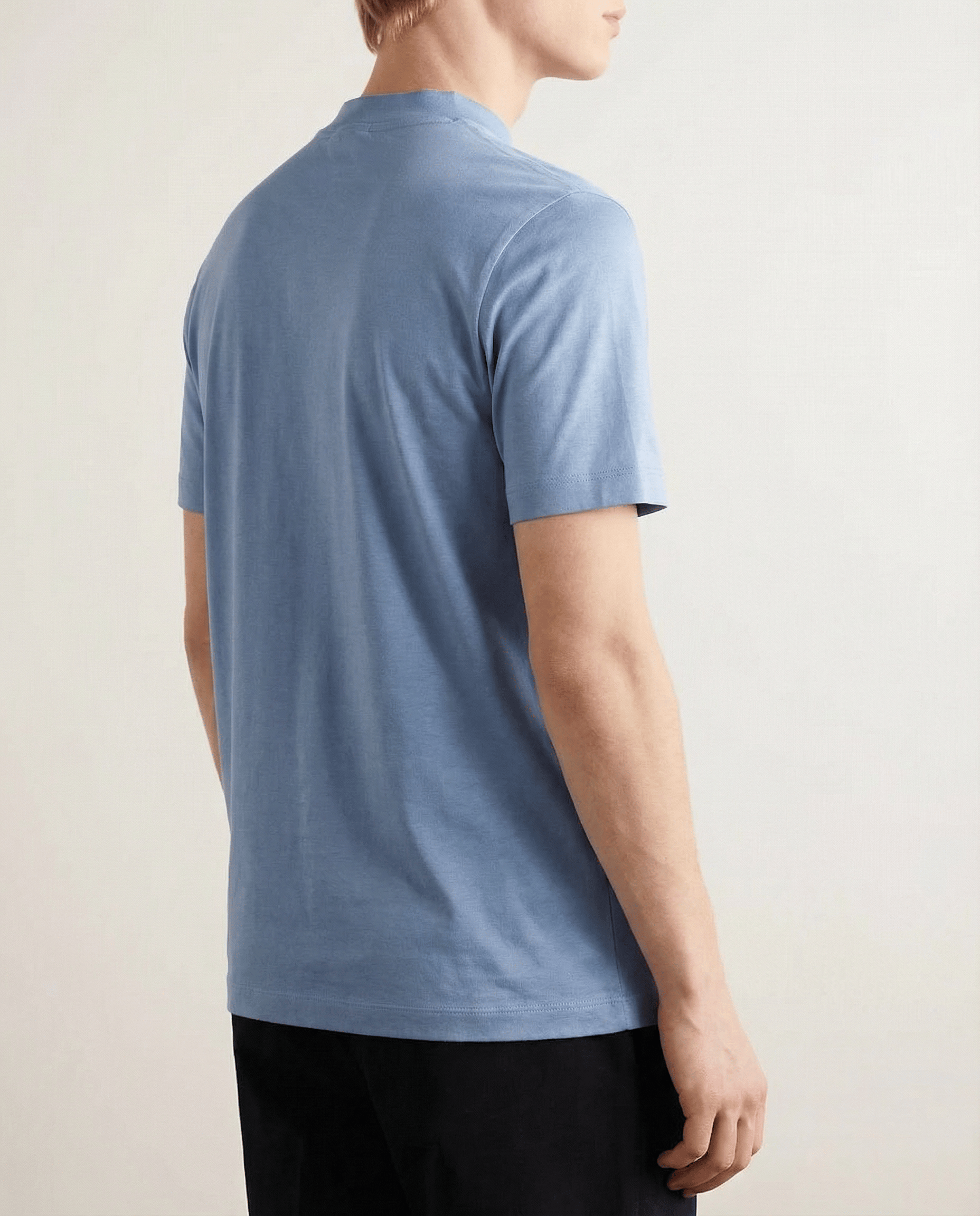 Camisetas de algodón mercerizado