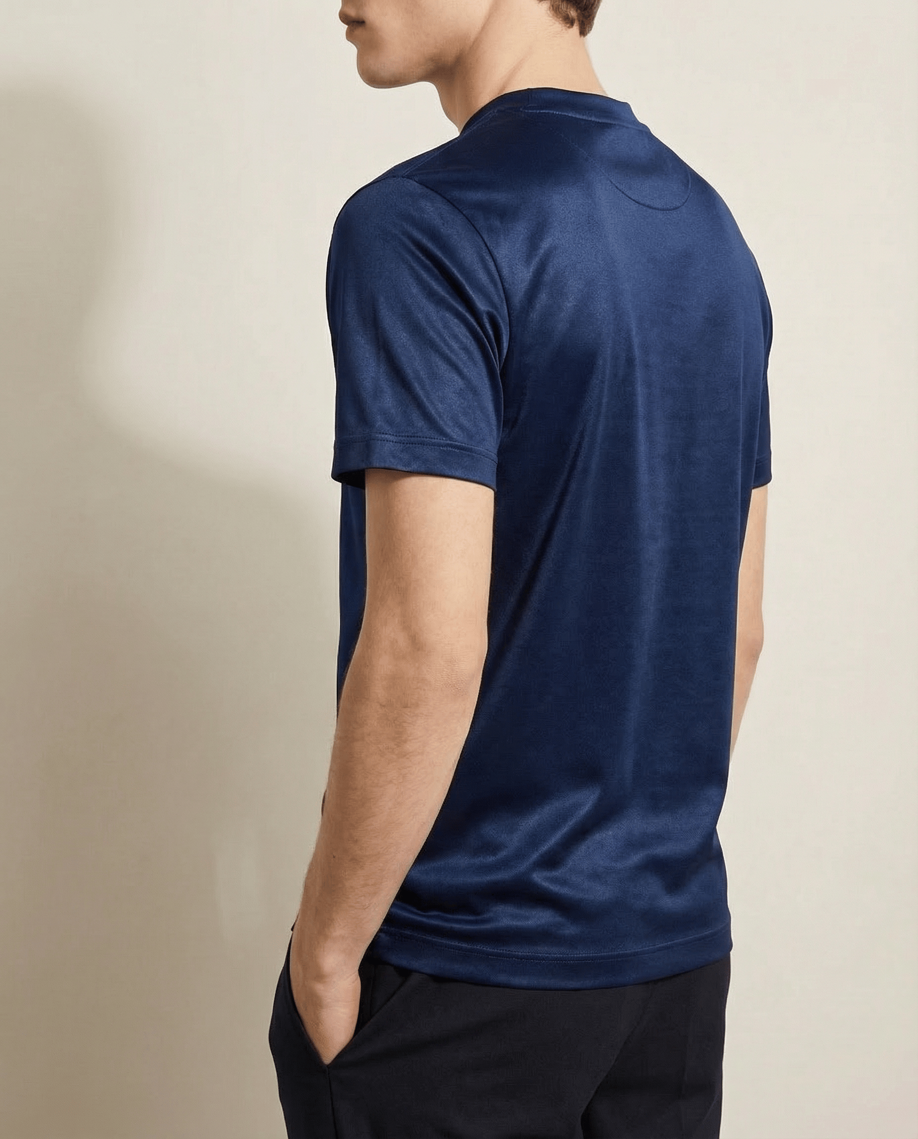Camisetas de algodón mercerizado