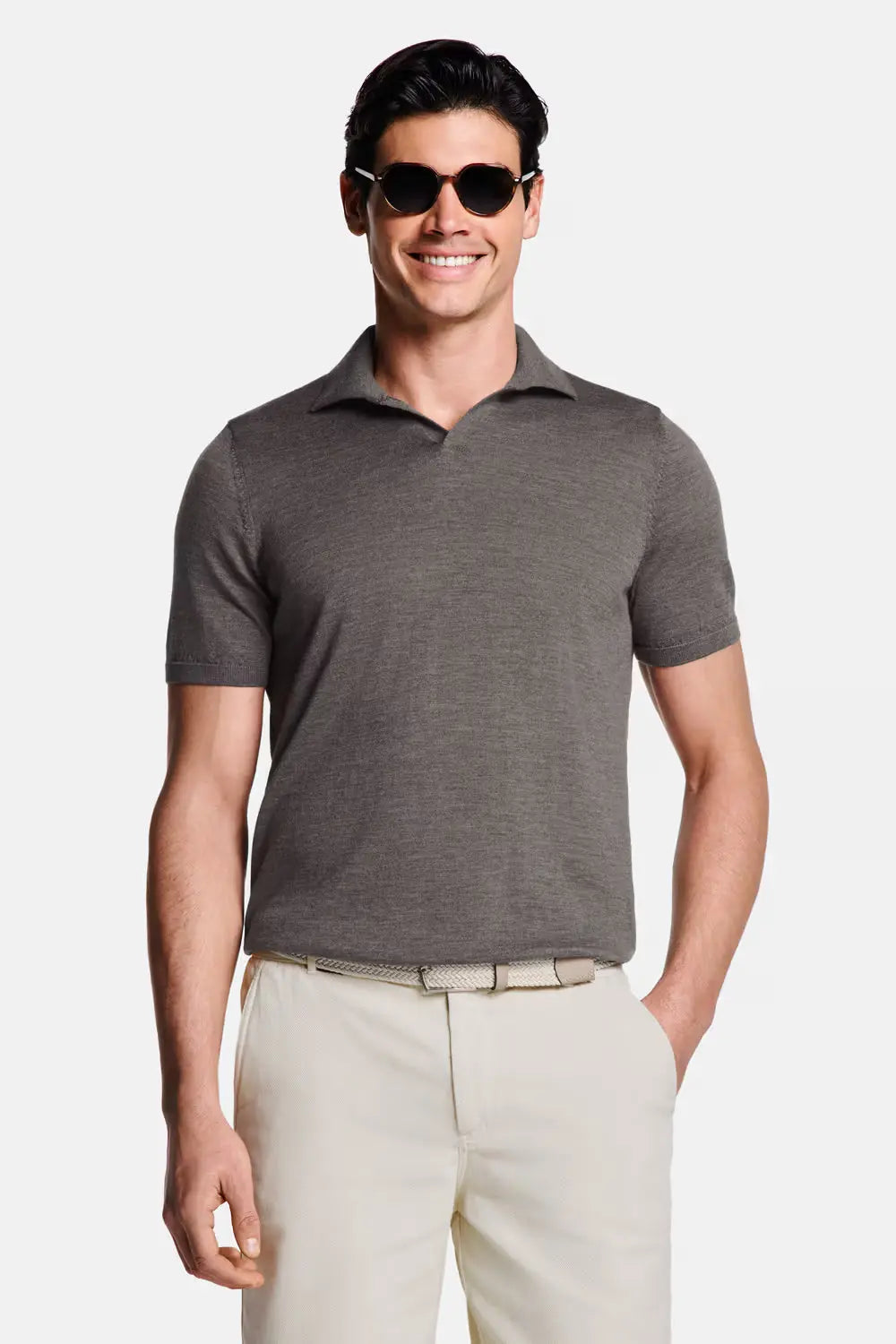 The Buttonless Polo