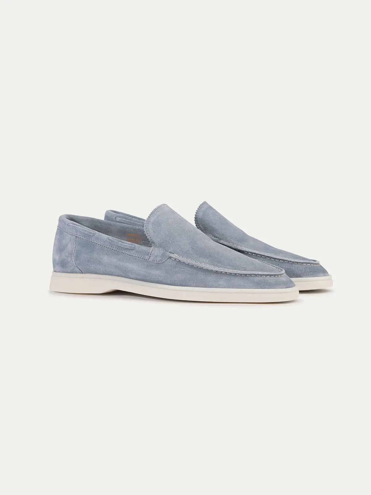 Suede Loafer Baby Blue