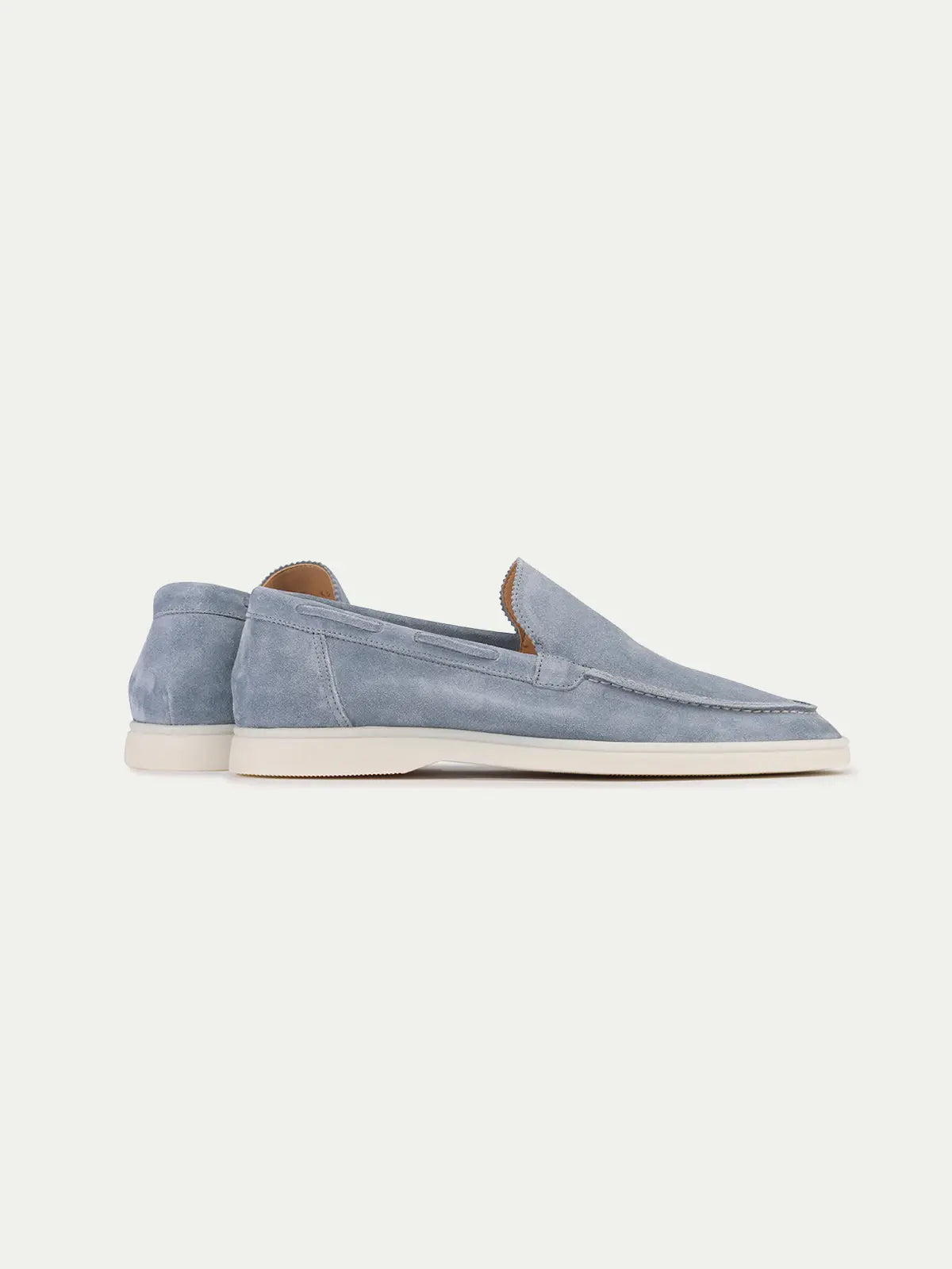 Suede Loafer Baby Blue