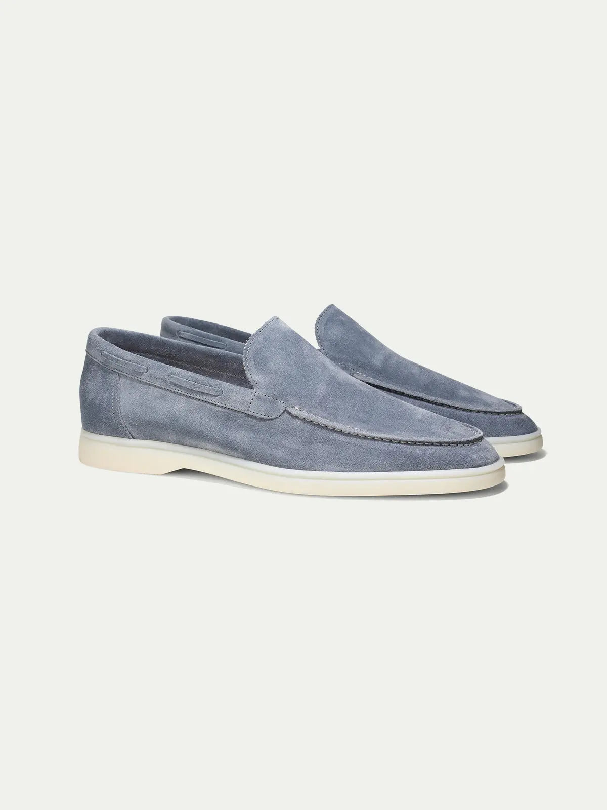 Suede Loafer Light Blue