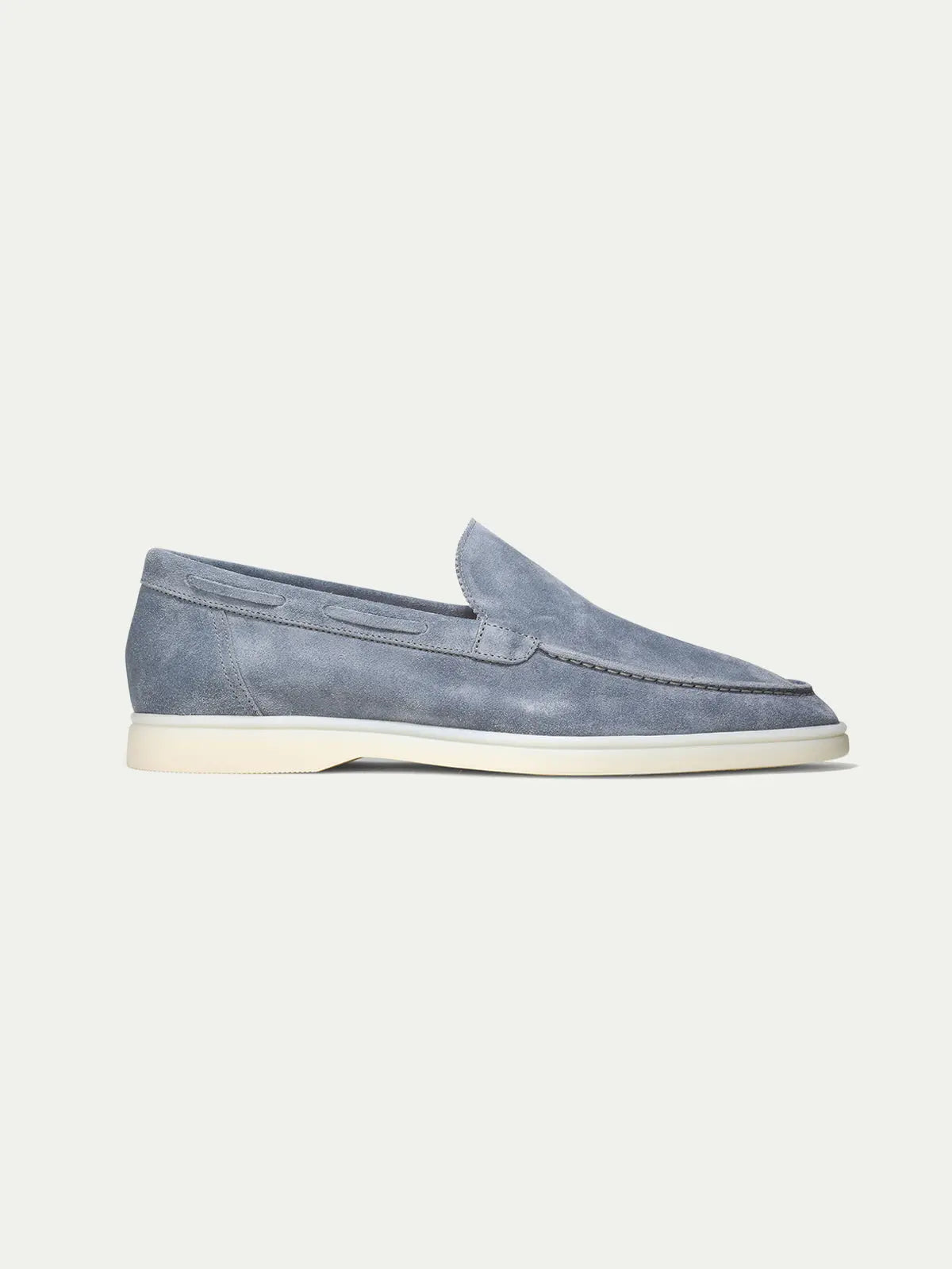 Suede Loafer Light Blue
