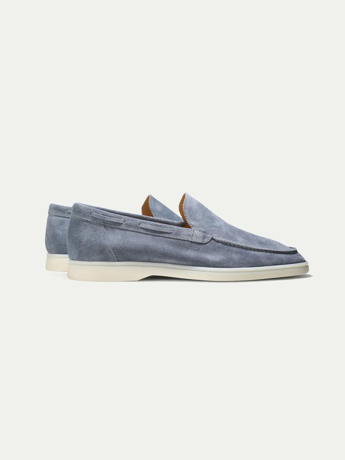 Suede Loafer Light Blue
