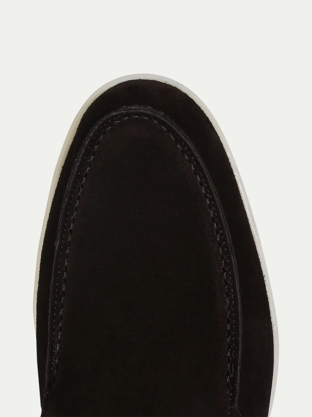 Suede Loafer Black