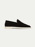 Suede Loafer Black