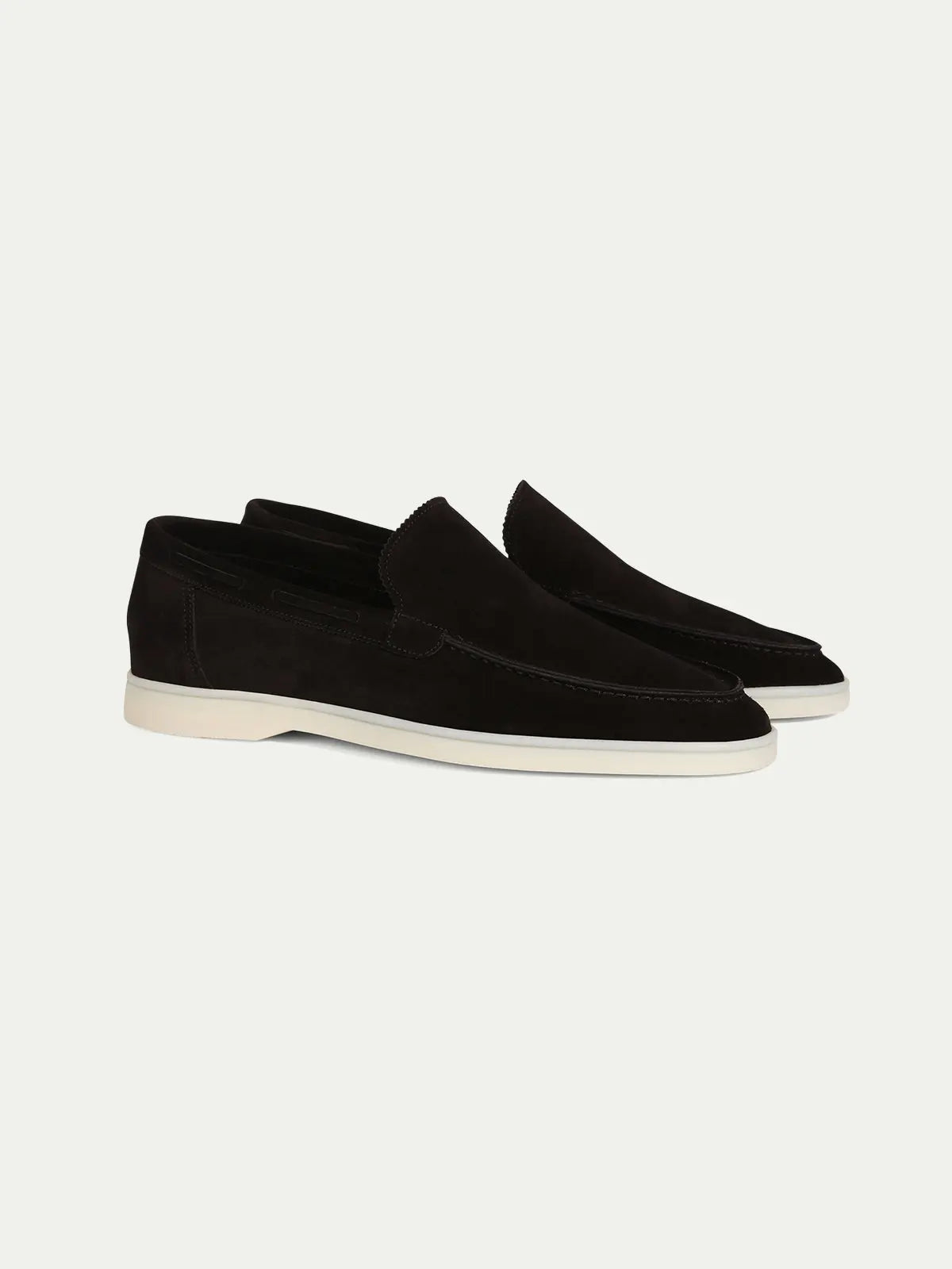 Suede Loafer Black