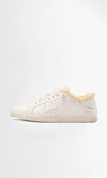 Toscan Sneakers Leather and Wool White