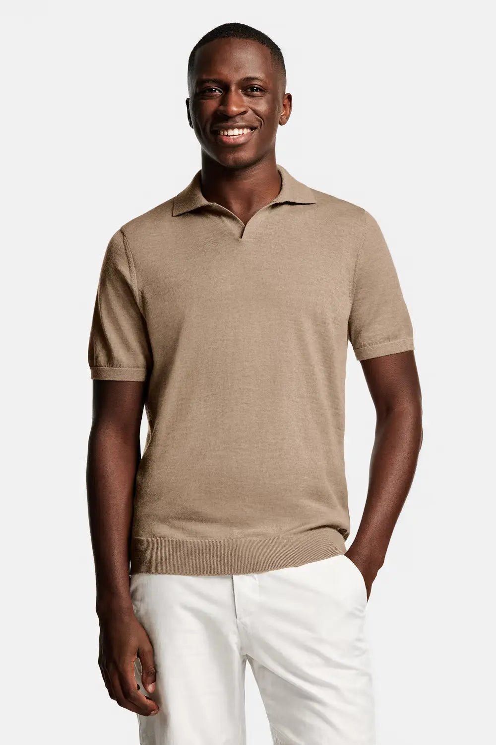 The Buttonless Polo