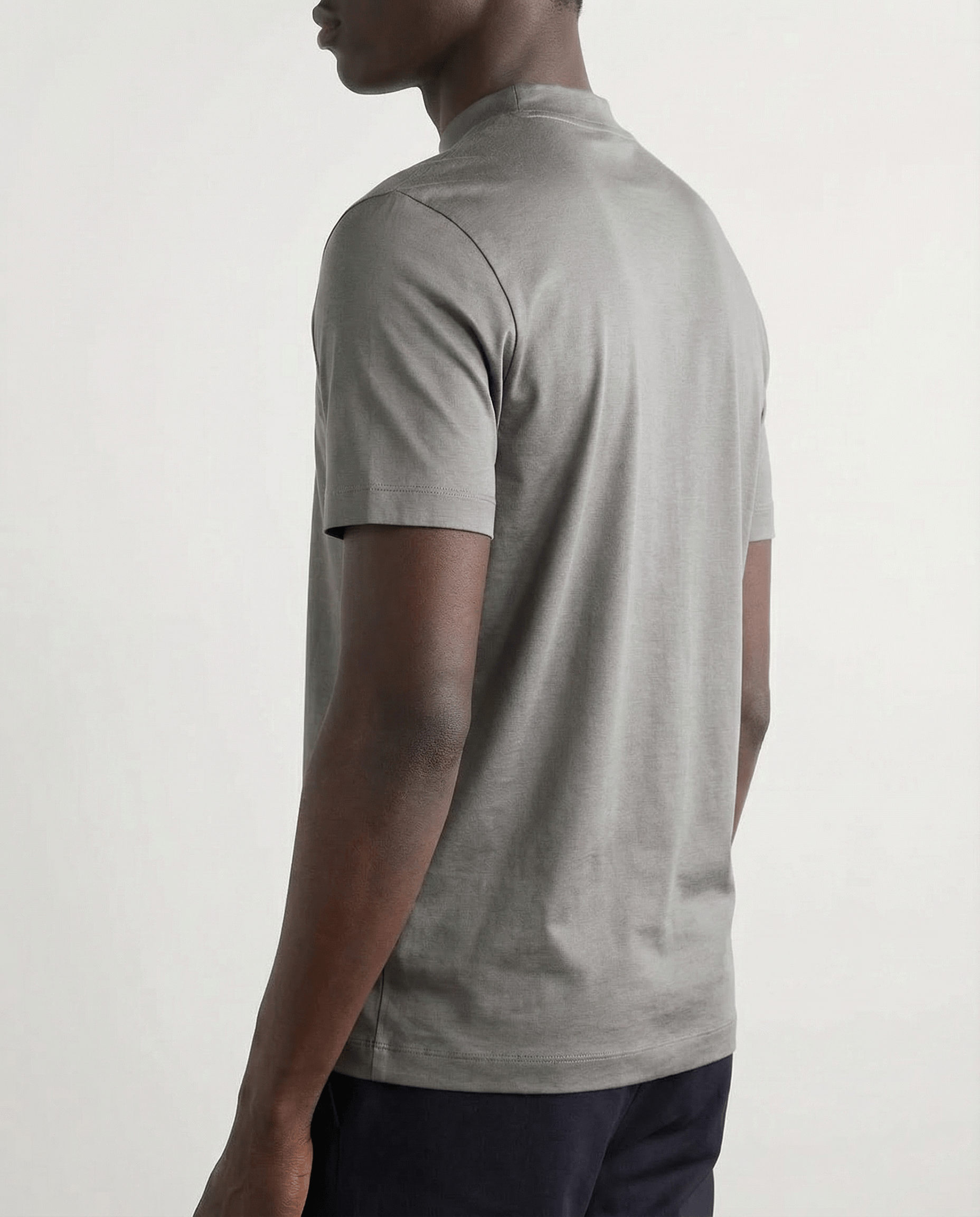 Camisetas de algodón mercerizado