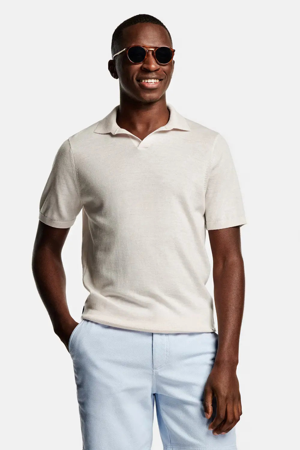 The Buttonless Polo