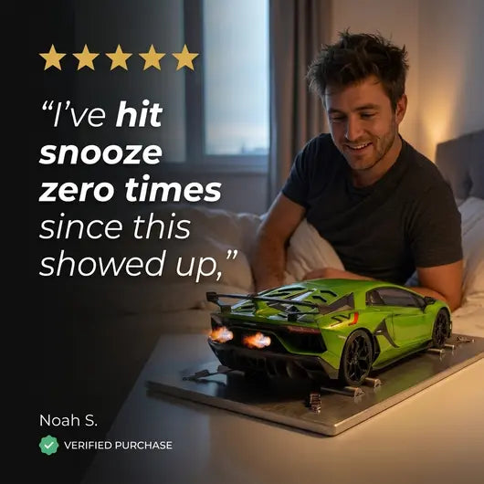 The Car Alarm Clock