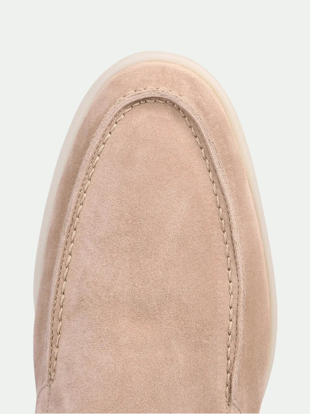 Suede Loafer Light Beige