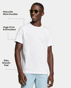 100% Cotton Classic Crew Neck Tees Too Much Today