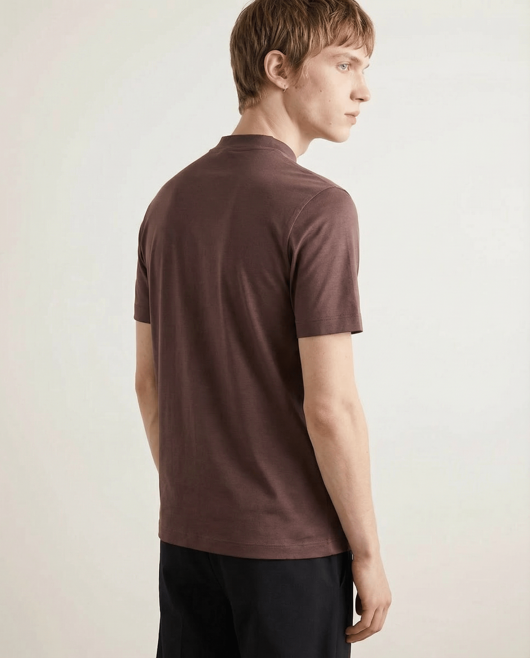 Camisetas de algodón mercerizado