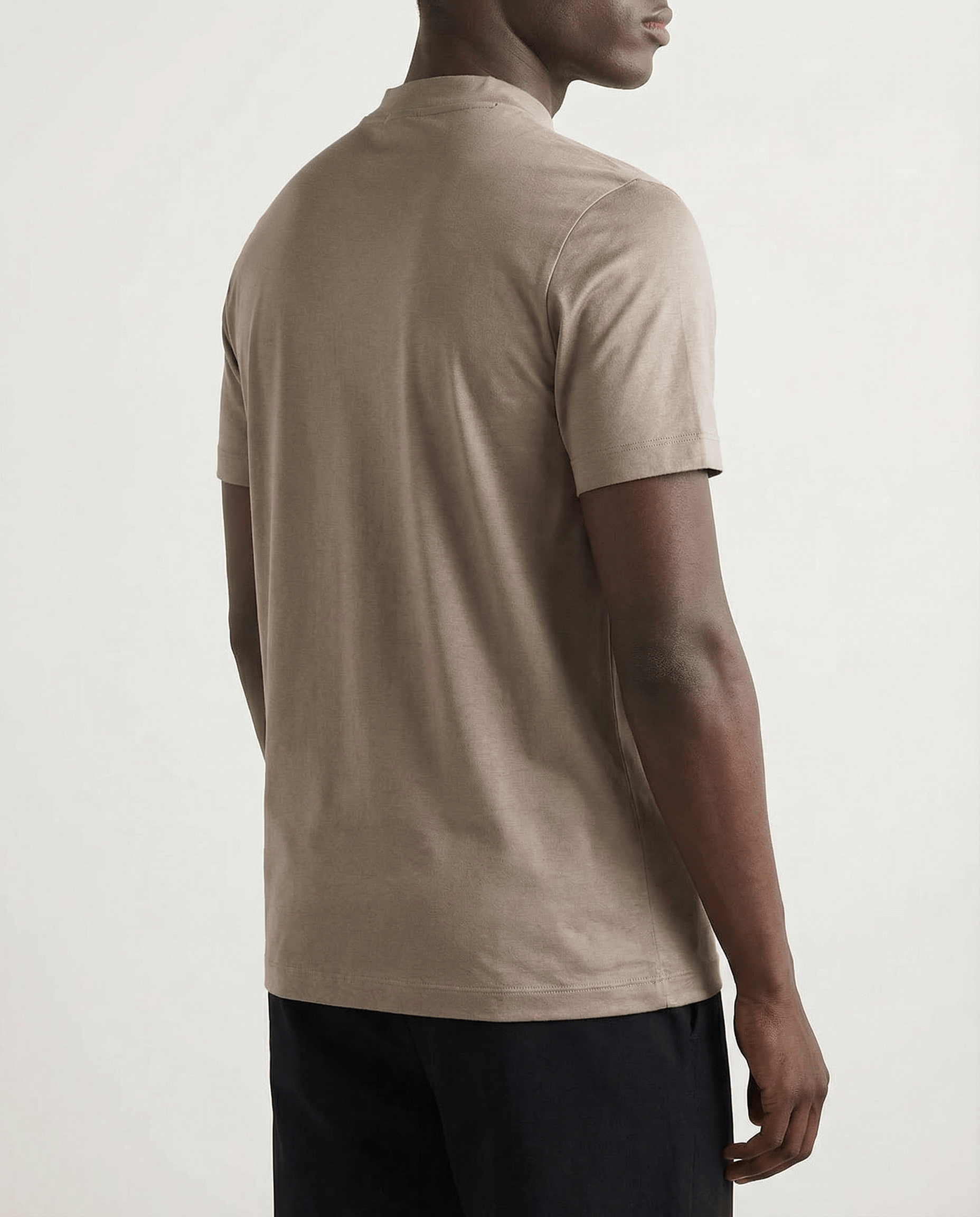 Camisetas de algodón mercerizado