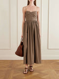 Organic cotton midi dress Too Much Today