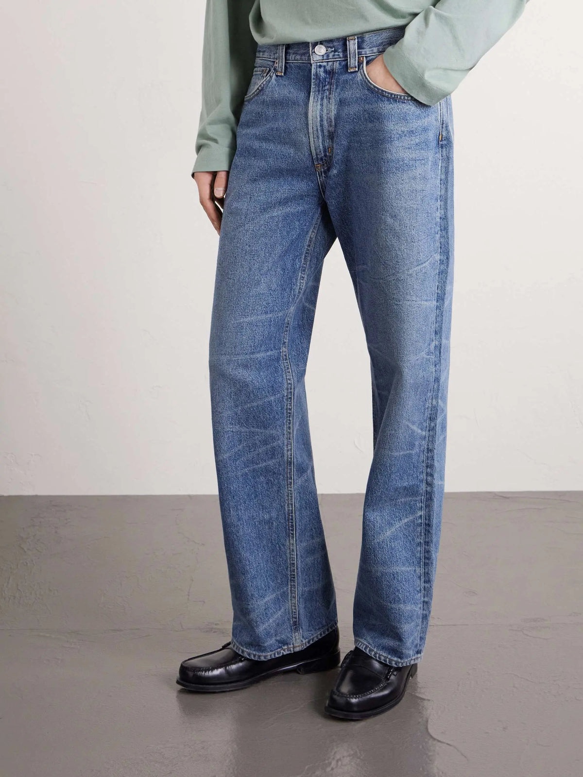 Straight-Leg Jeans