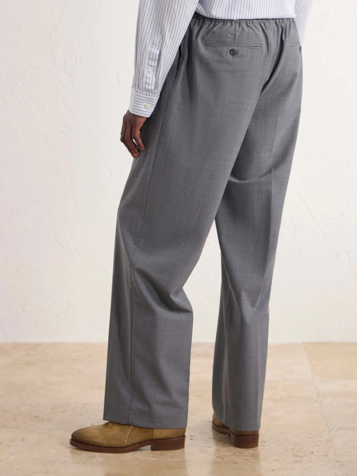 Straight-Leg Trousers