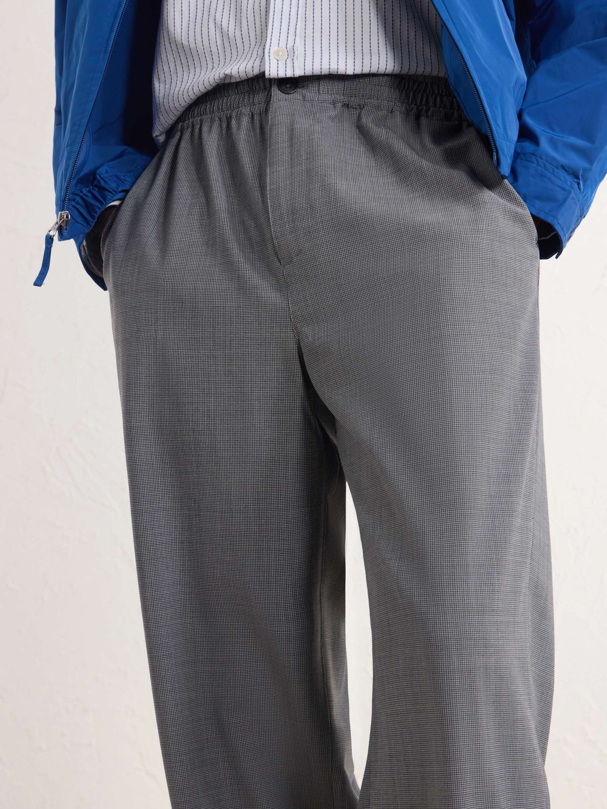 Straight-Leg Trousers