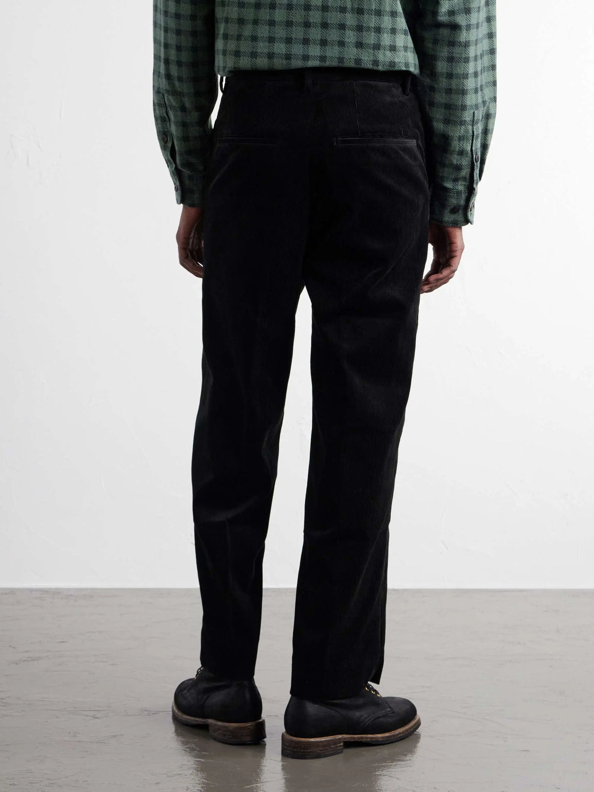 Straight-Leg Cotton-Corduroy Trousers