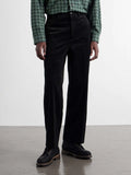 Straight-Leg Cotton-Corduroy Trousers