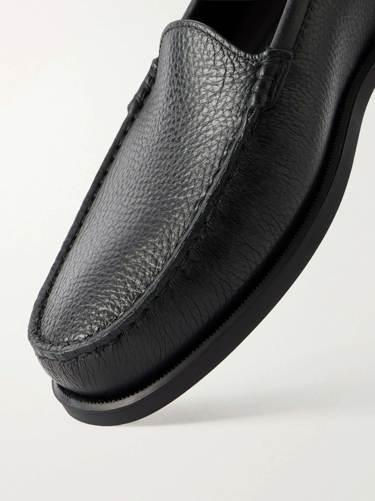 Full-Grain Leather Loafers