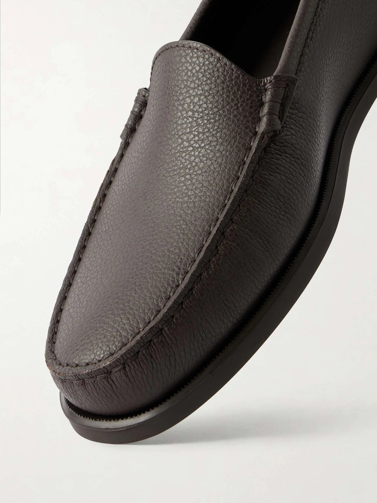 Full-Grain Leather Loafers