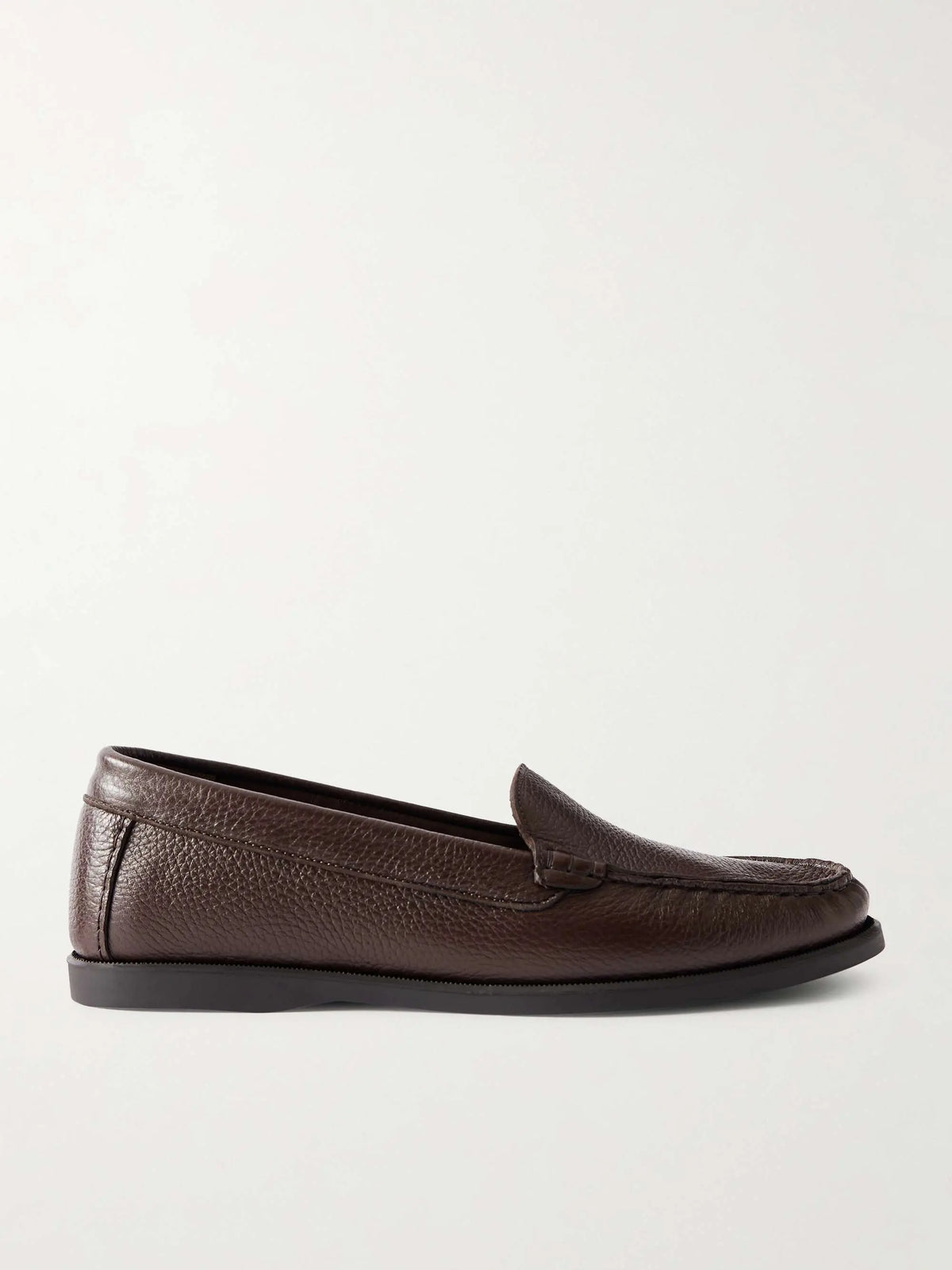 Full-Grain Leather Loafers