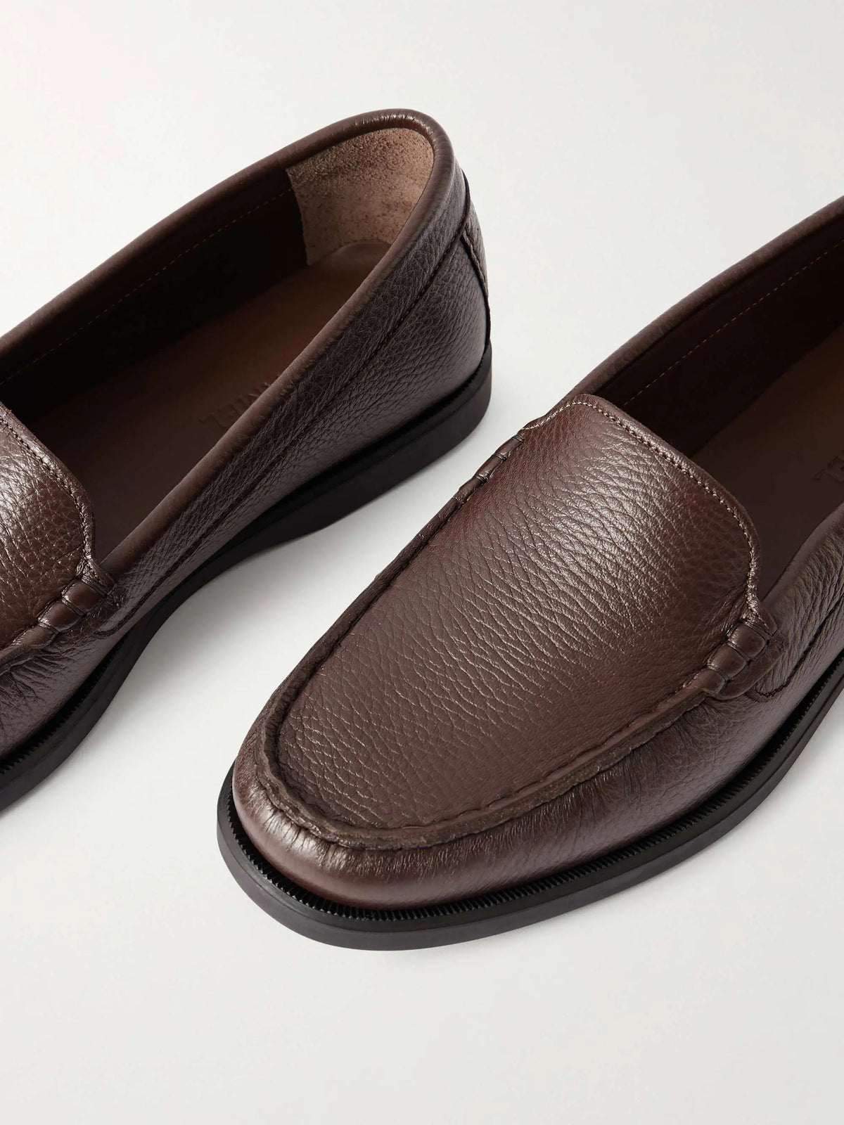 Full-Grain Leather Loafers