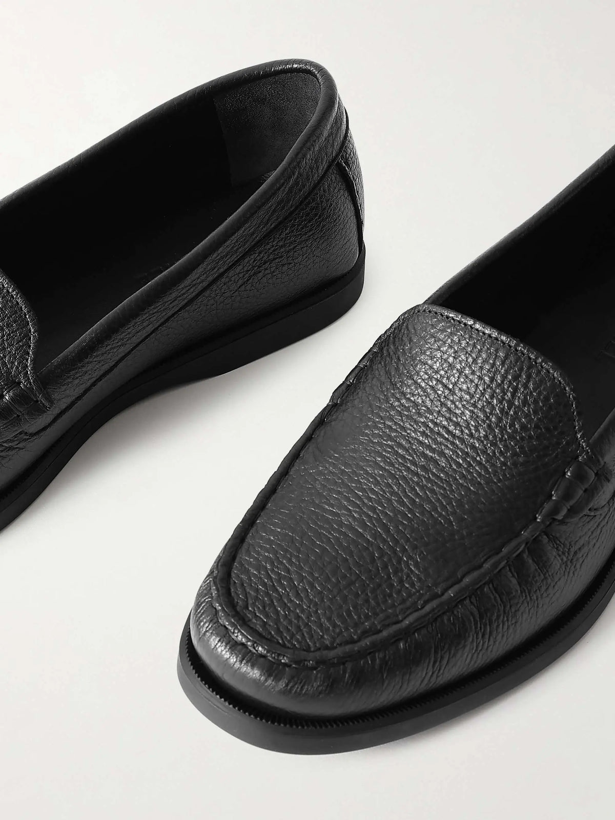 Full-Grain Leather Loafers